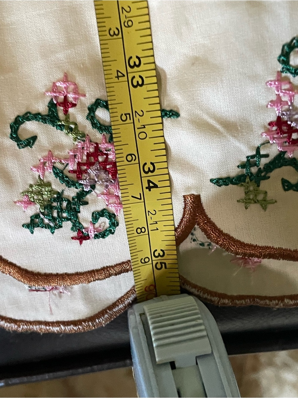 Moon River Cotton Maxi Embroidered Smocked - Picture 5 of 7